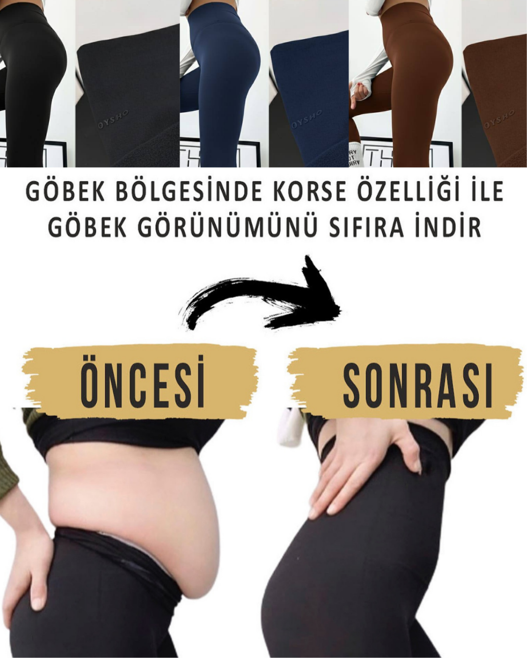 Toparlayıcı Sıkılaştırıcı Tayt